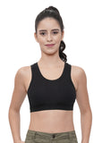 FEMULA Cotton Lycra Sports Vest Bra