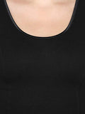 ANJALI All Weather Half Sleeves Cotton Blouse ( Charcoal Black Colour )