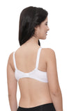 FEMULA Wide Strap Crossbust Non Padded, Full Coverage, Regular Wear Cotton Bra