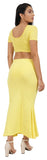 FEMULA Mermaid, Fishcut, Flared Strechcotton Saree Shapewear Petticoat for Women, Lycra Petticoat, Skirts Shapewear Dress for Saree (Lemon Yellow)