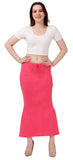 FEMULA Fishcut, Mermaid, Flared Strechcotton Saree Shapewear Petticoat for Women, Lycra Petticoat, Skirts Shapewear Dress for Saree (Dark Pink)