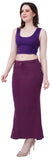 FEMULA Fishcut, Mermaid, Flared Strechcotton Saree Shapewear Petticoat for Women, Lycra Petticoat, Skirts Shapewear Dress for Saree (Light Wine)