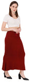 FEMULA Fishcut, Mermaid, Flared Strechcotton Saree Shapewear Petticoat for Women, Lycra Petticoat, Skirts Shapewear Dress for Saree (Deep Maroon)