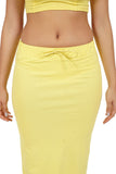 FEMULA Lycra Blend Cotton Saree Shapewear Petticoat for Women and Girls,  Skirts Shapewear Dress for Saree ( Peacock Colour )