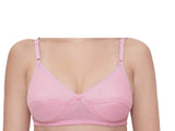 FEMULA Monika T-Shirt Lightly Padded Bra for Women & Girls ( Pack of 2Pcs, Pink Colour )