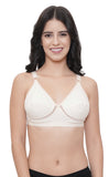 FEMULA Netbust Non Padded Full Coverage Regular Cotton Bra for Girls and Women