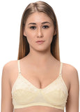 FEMULA Arpita Women / Girls Cotton Full Coverage Non Padded Wirefree Everyday Use Regular Strap Bra Pack of 1