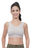 FEMULA Cotton Lycra Sports Vest Bra