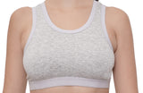 FEMULA Cotton Lycra Sports Vest Bra