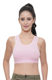 FEMULA Cotton Lycra Sports Vest Bra