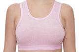 FEMULA Cotton Lycra Sports Vest Bra