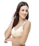 FEMULA Monika T-Shirt Lightly Padded Bra for Women & Girls