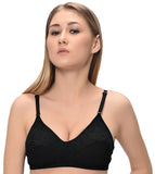 FEMULA Arpita Women / Girls Cotton Full Coverage Non Padded Wirefree Everyday Use Regular Strap Bra Pack of 1