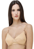 FEMULA Monika T-Shirt Lightly Padded Bra for Women & Girls (SKIN COLOR)