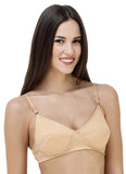 FEMULA Monika T-Shirt Lightly Padded Bra for Women & Girls (SKIN COLOR)