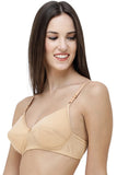 FEMULA Monika T-Shirt Lightly Padded Bra for Women & Girls (SKIN COLOR)